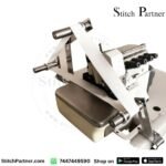 Elastic feeding attachment for stretch garment sewing