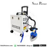 Automatic steam boiler system with pressure and water level safety controls
