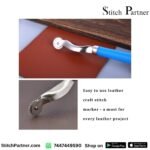 Serrated tracing wheel with handle for pattern marking