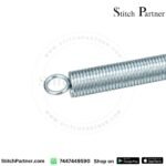 Heavy-duty track return spring for cloth cutter