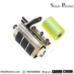 Sewing machine rear feed puller set for denim waistbands