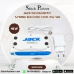 Jack 9W magnetic sewing machine cooling fan with adjustable airflow
