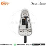Messer 110 cloth cutter with built-in blade sharpening system