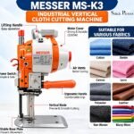 MESSER 8-inch straight knife cloth cutting machine