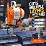 MESSER industrial vertical fabric cutter for garment factories