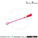 Double-ended nylon brush for sewing machine lint removal