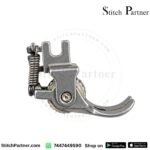 Close-up of the metal roller on a P351 presser foot