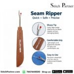 Seam Ripper Tool for Tailoring and Stitch Removal – cutting blade