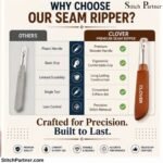 Sewing thread unpicker for garment alterations and repairs