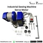 1. Digital controller for an industrial sewing machine servo motor