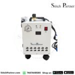High-pressure steam hand iron connected to automatic boiler system