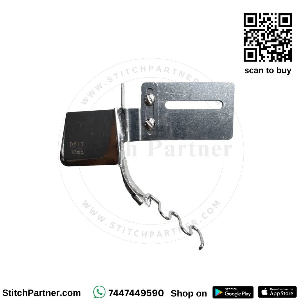 Thick cloth piping folder