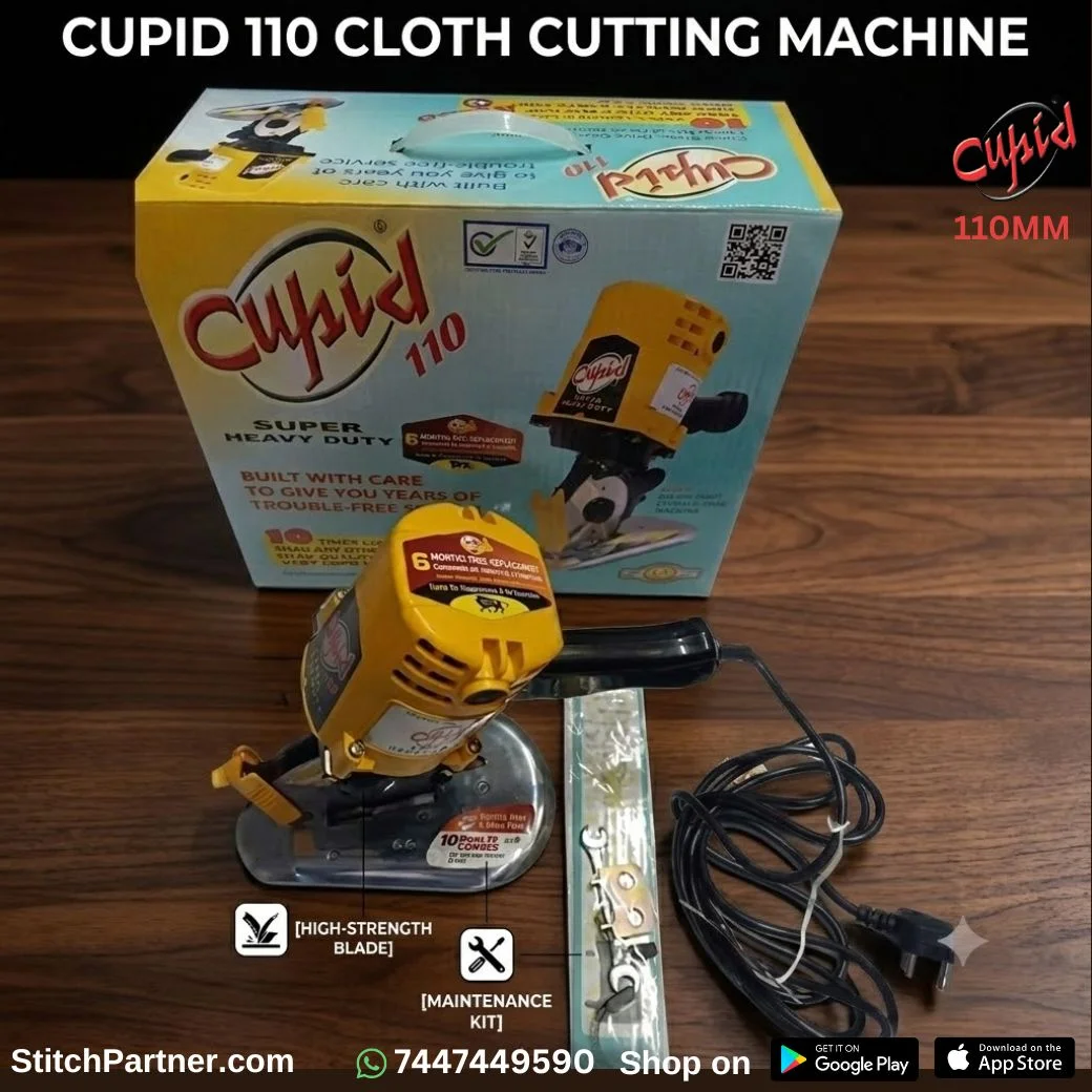 Professional fabric cutting machine for tailors