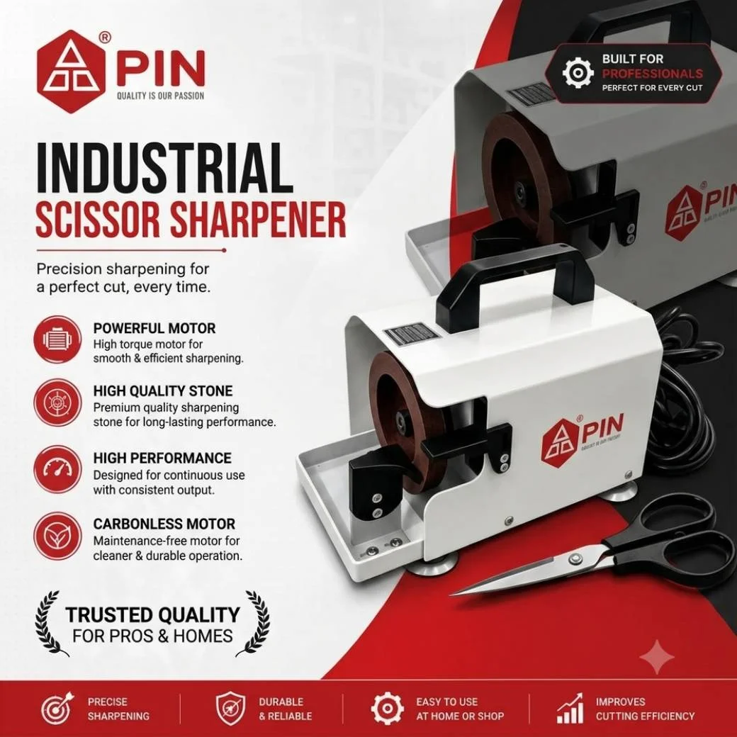 Professional electric scissors sharpener for tailoring scissors